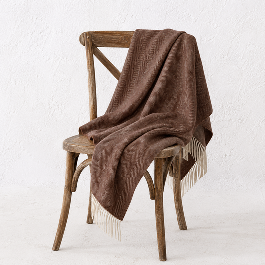 Merino wool blanket throw | 14 Colors