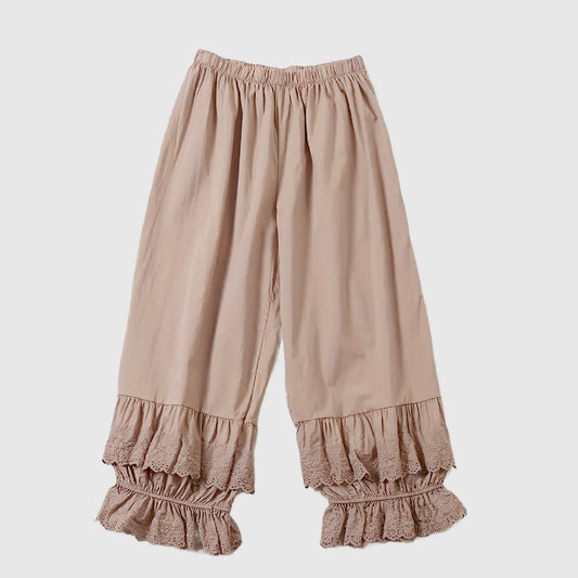Ruffled Bloomers | Pure cotton Victorian style under pants