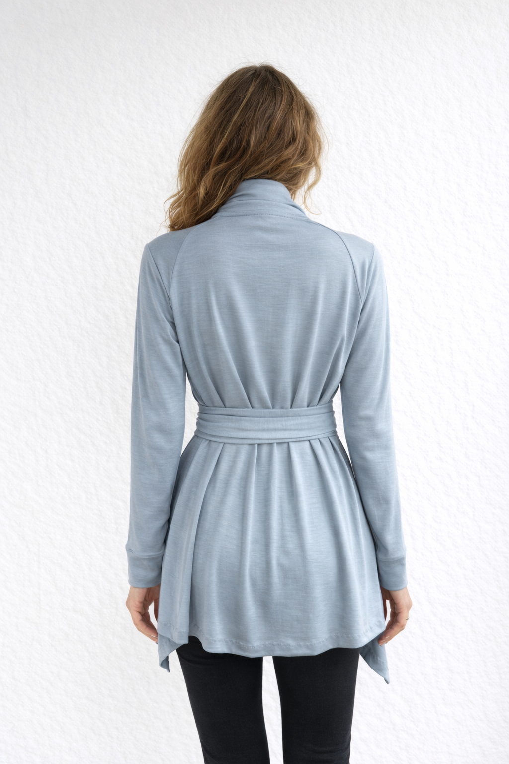 Flare Merino Wool Cardigan