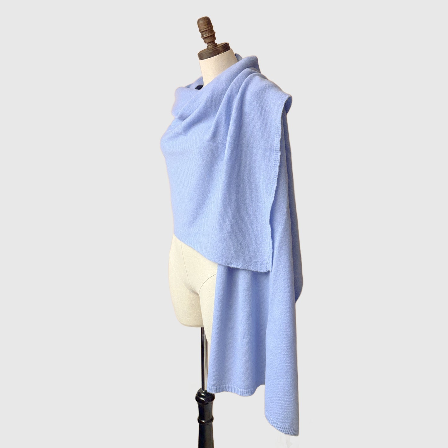 Oversized Light Blue Cashmere scarf | 5 Colors | Cashmere accessories