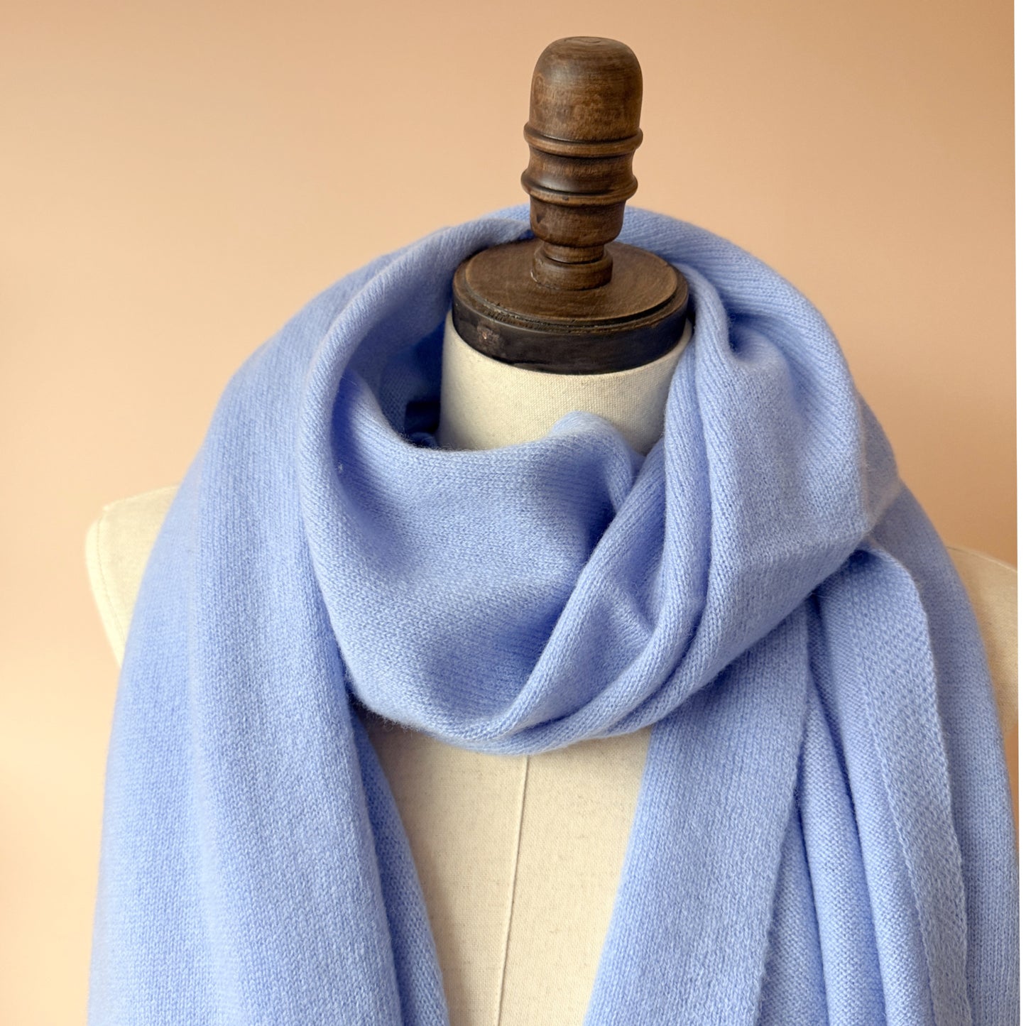 Oversized Light Blue Cashmere scarf | 5 Colors | Cashmere accessories