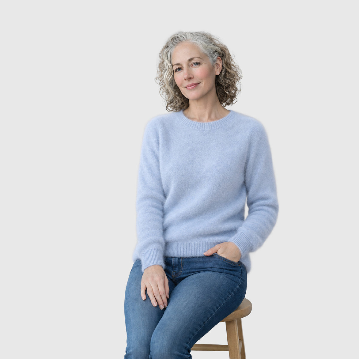 Brushed Cashmere Pullover sweater