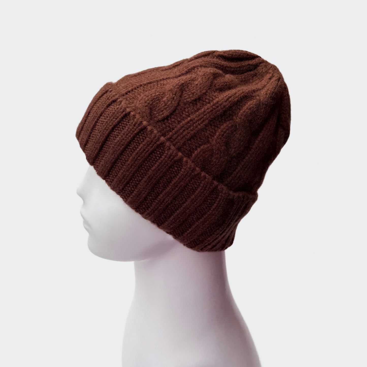 Cashmere cable knit hat | 7 Colors