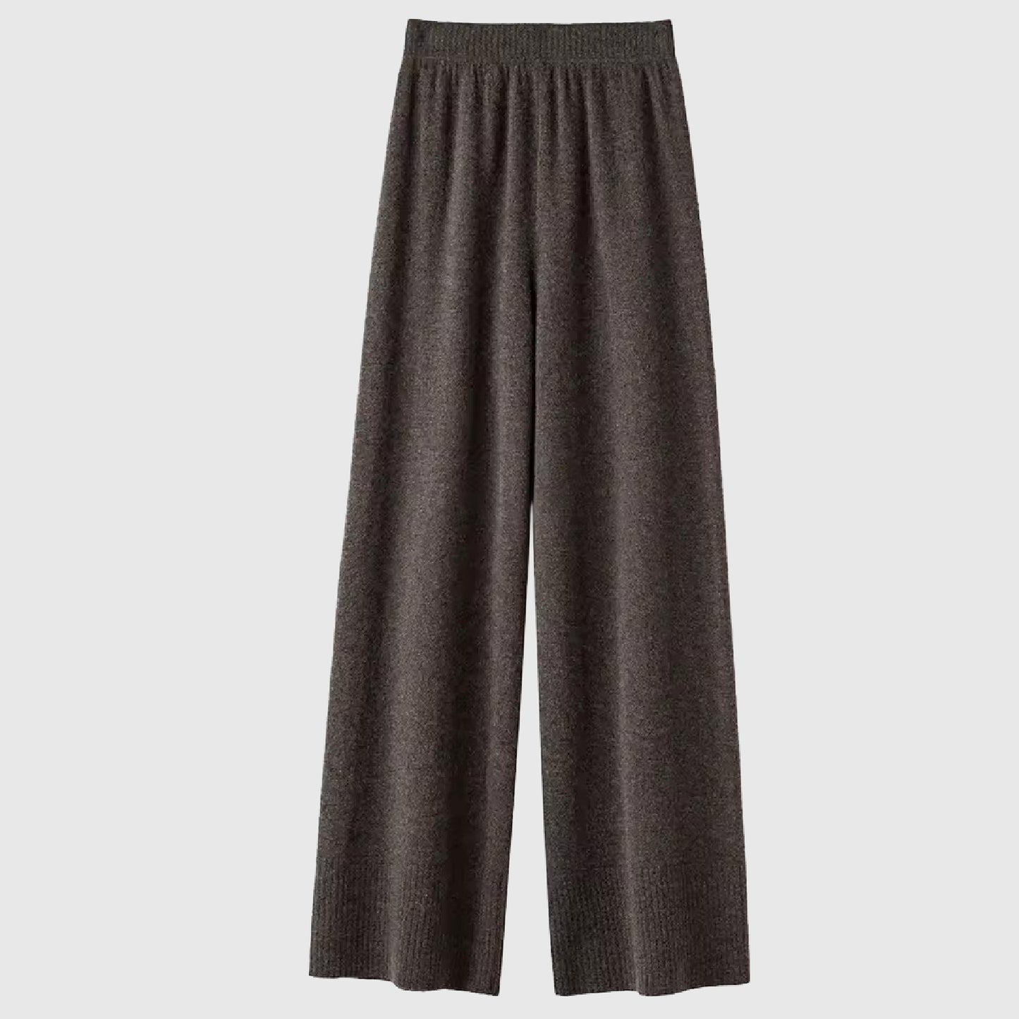 Wide Leg Merino Wool Pants High Waist | 5 Colors | Women’s knitwear