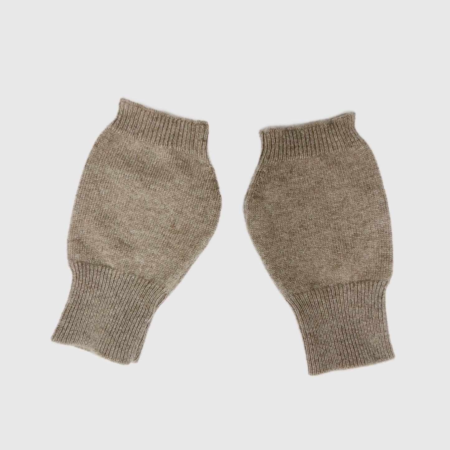 Cashmere wrist warmers | Fingerless gloves | Natural or Taupe