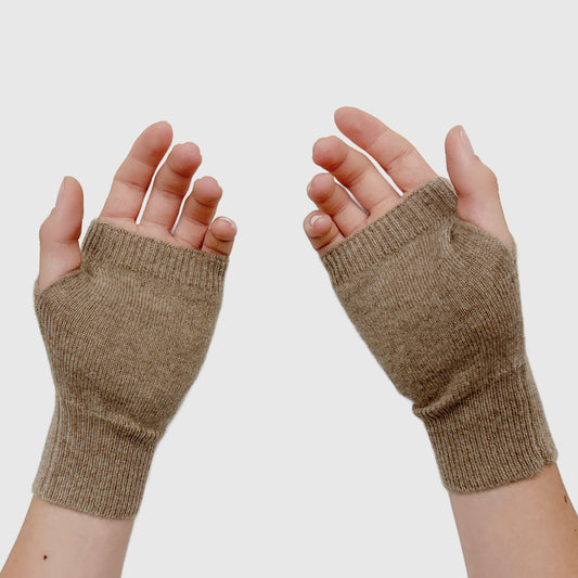 pure cashmere wrist warmers