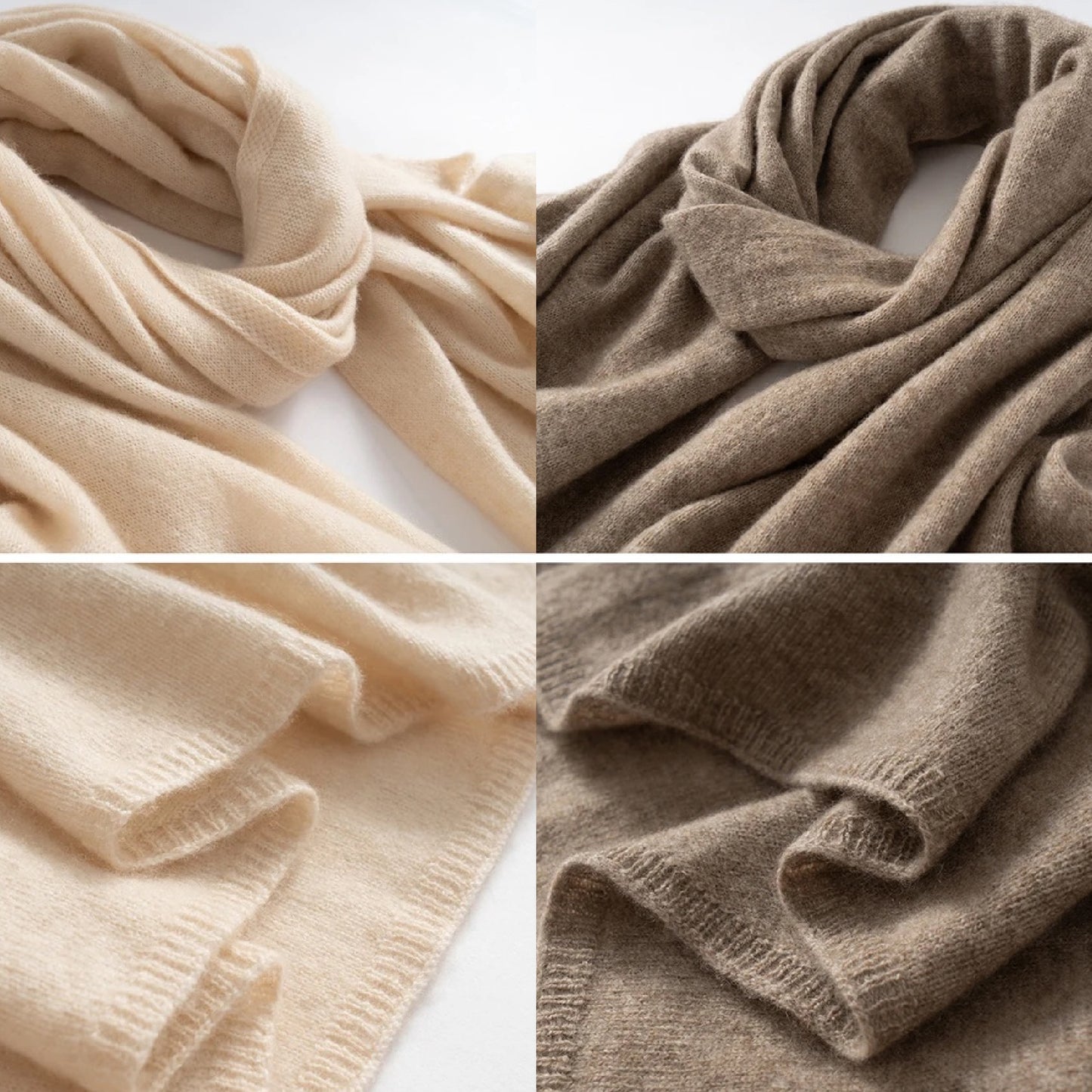 Large Cashmere scarf | Cashmere scarves and accessories