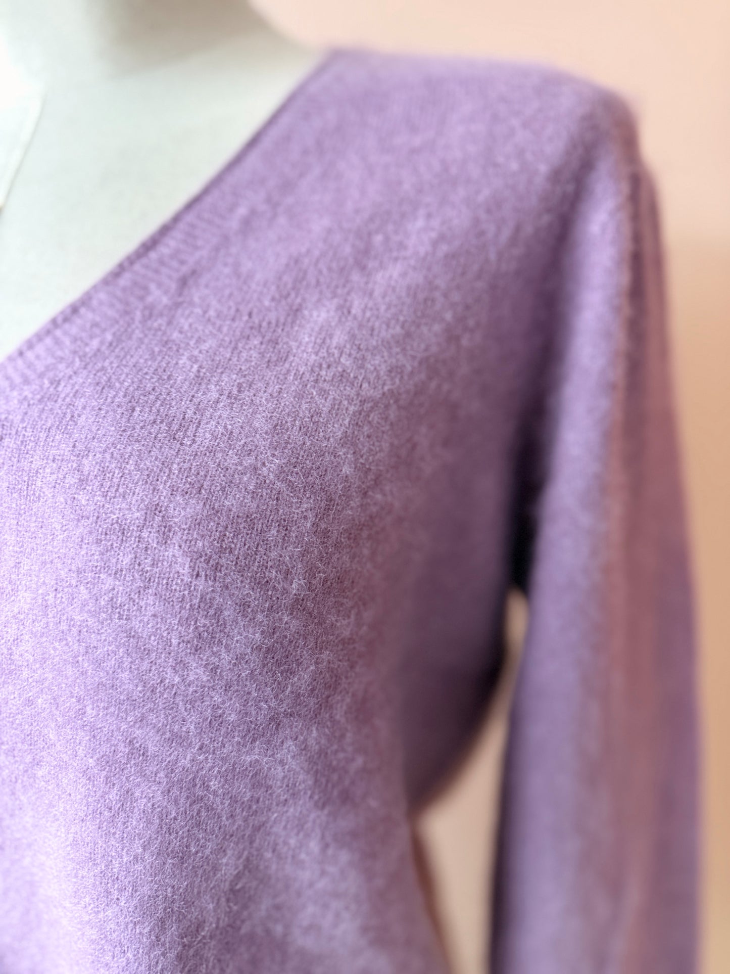 Brushed cashmere cardigan | 11 Colors