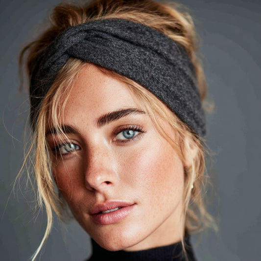 Cashmere headband | Cashmere accessories by Econica