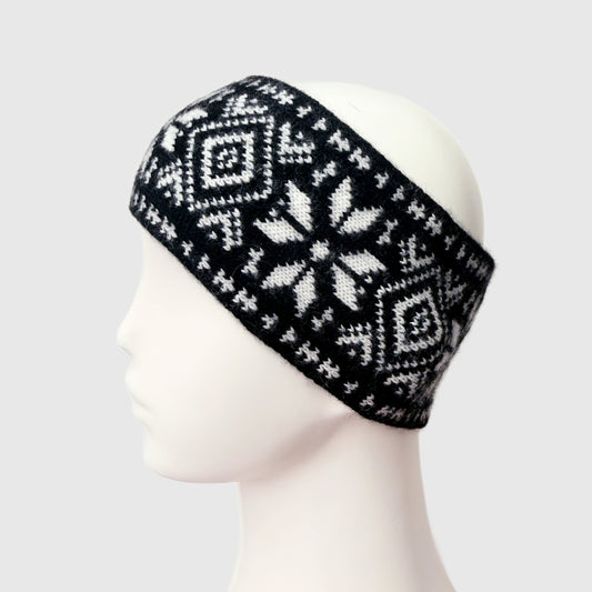 Wide Cashmere headband Nordic style | Cashmere accessories by Econica