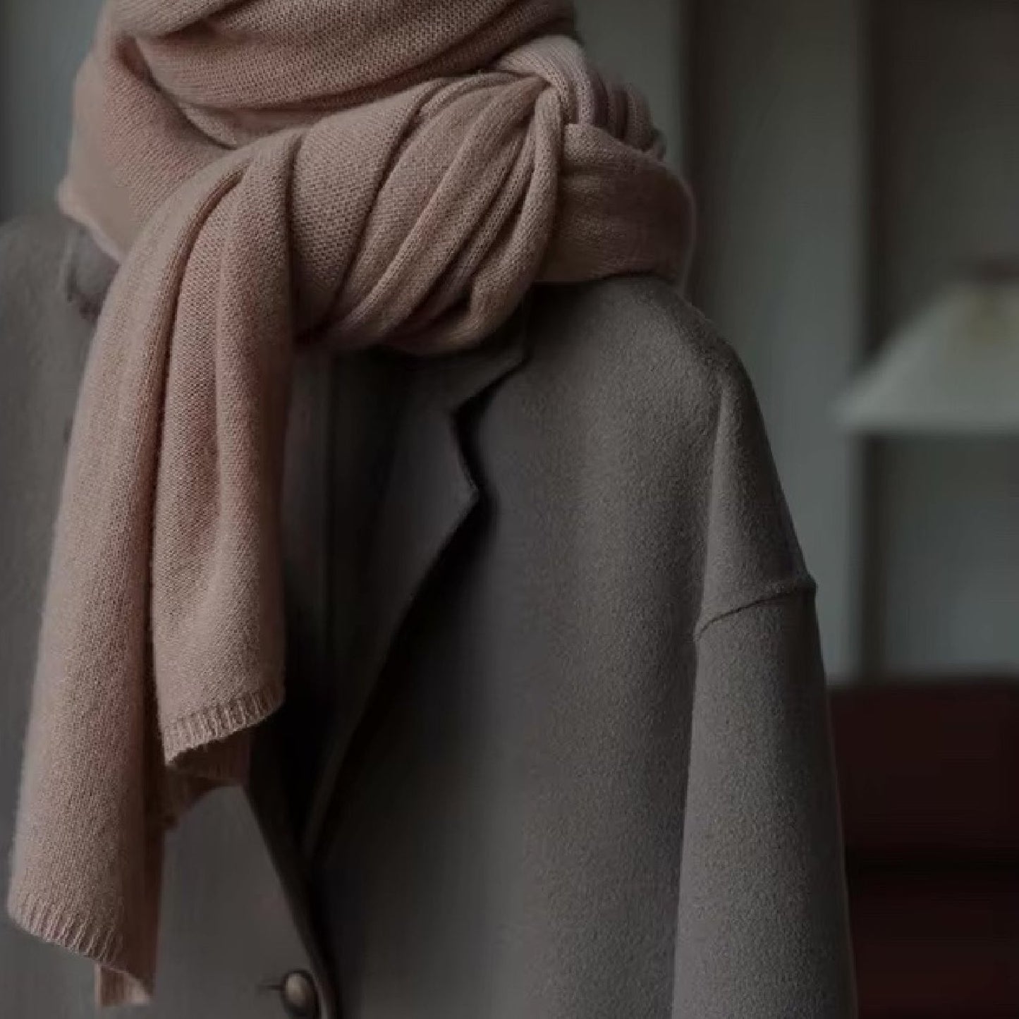 Oversized Cashmere shawl scarf | Cashmere scarves and accessories