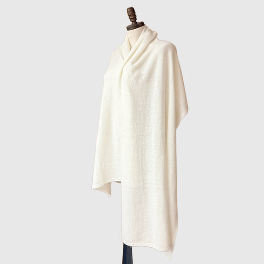 Neutral Cashmere wrap | 3 Colors | Cashmere scarves by Econica