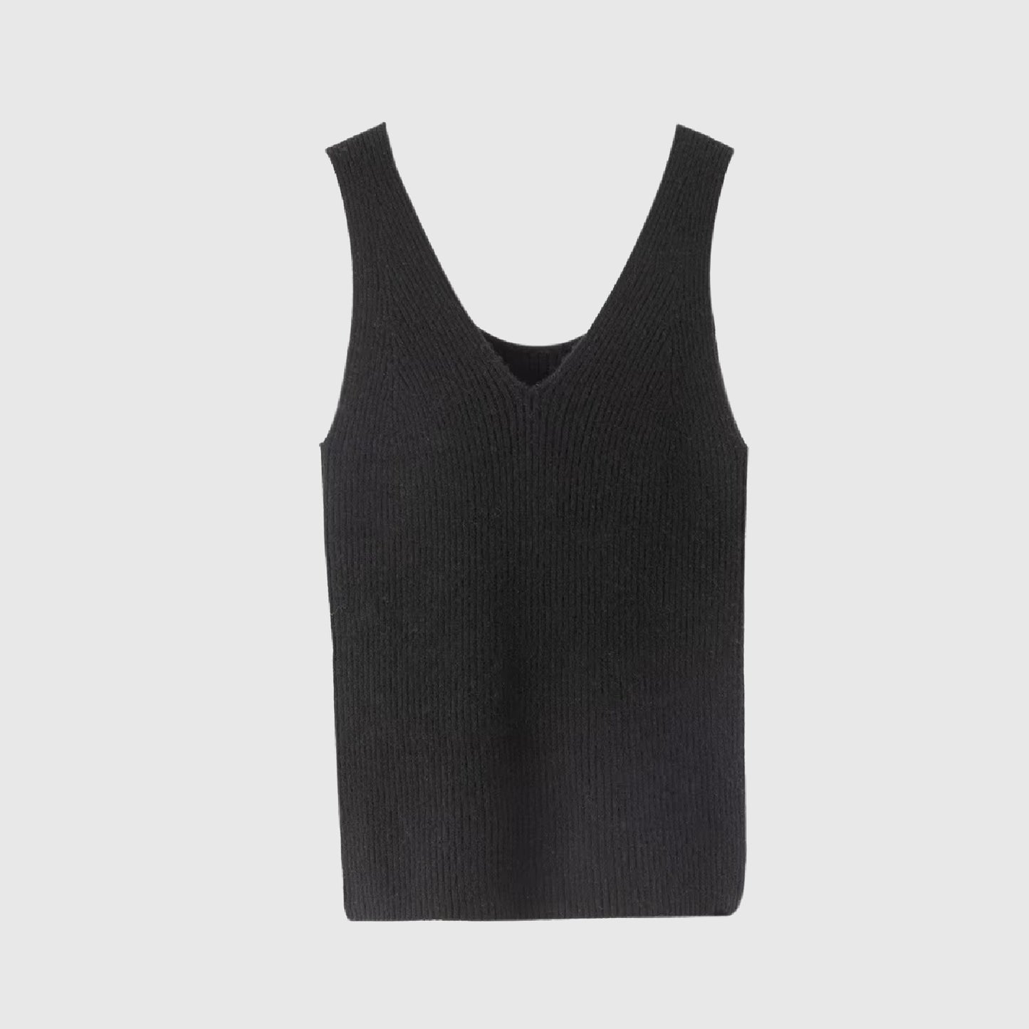 Pure Cashmere Sleeveless Top | Women’s cashmere knitwear