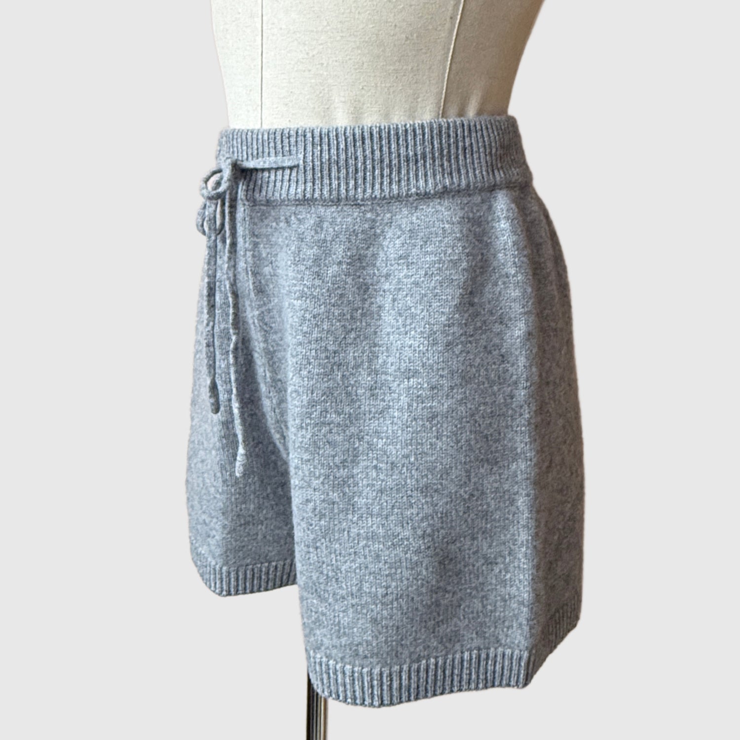 Knit Shorts Cashmere Shorts Cashmere In Love Alexa Ribbed-knit
