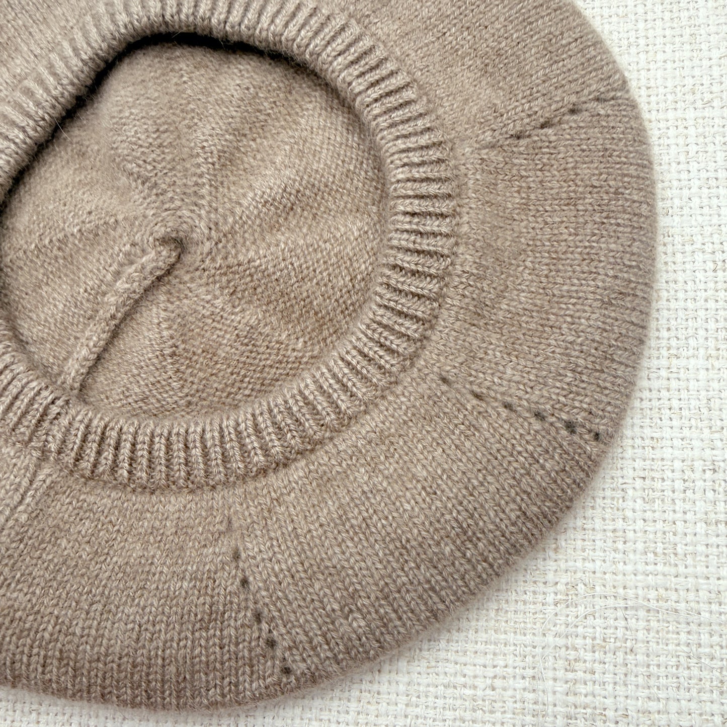 Cashmere knit french beret | 5 Colors | Cashmere accessories
