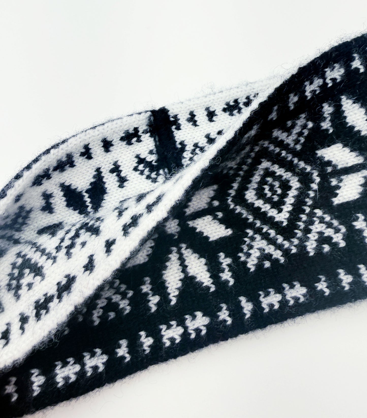 Wide Cashmere headband Nordic style | Cashmere accessories by Econica