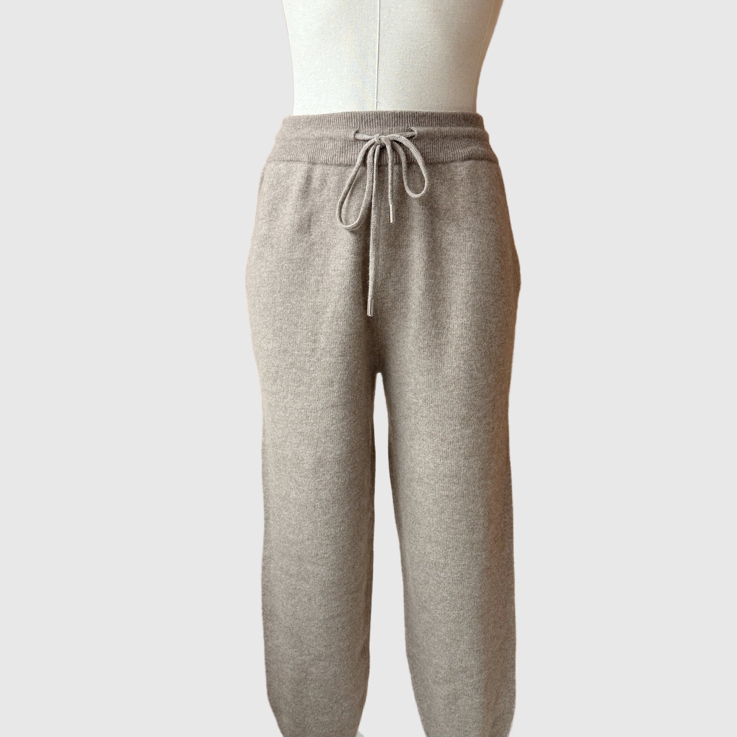 Cashmere knit hoodie and pants set | Women's Cashmere Loungewear