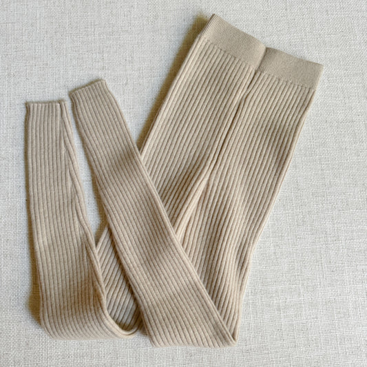 Cashmere knit leggings | Lounge or Jogging Pants | Women’s knitwear