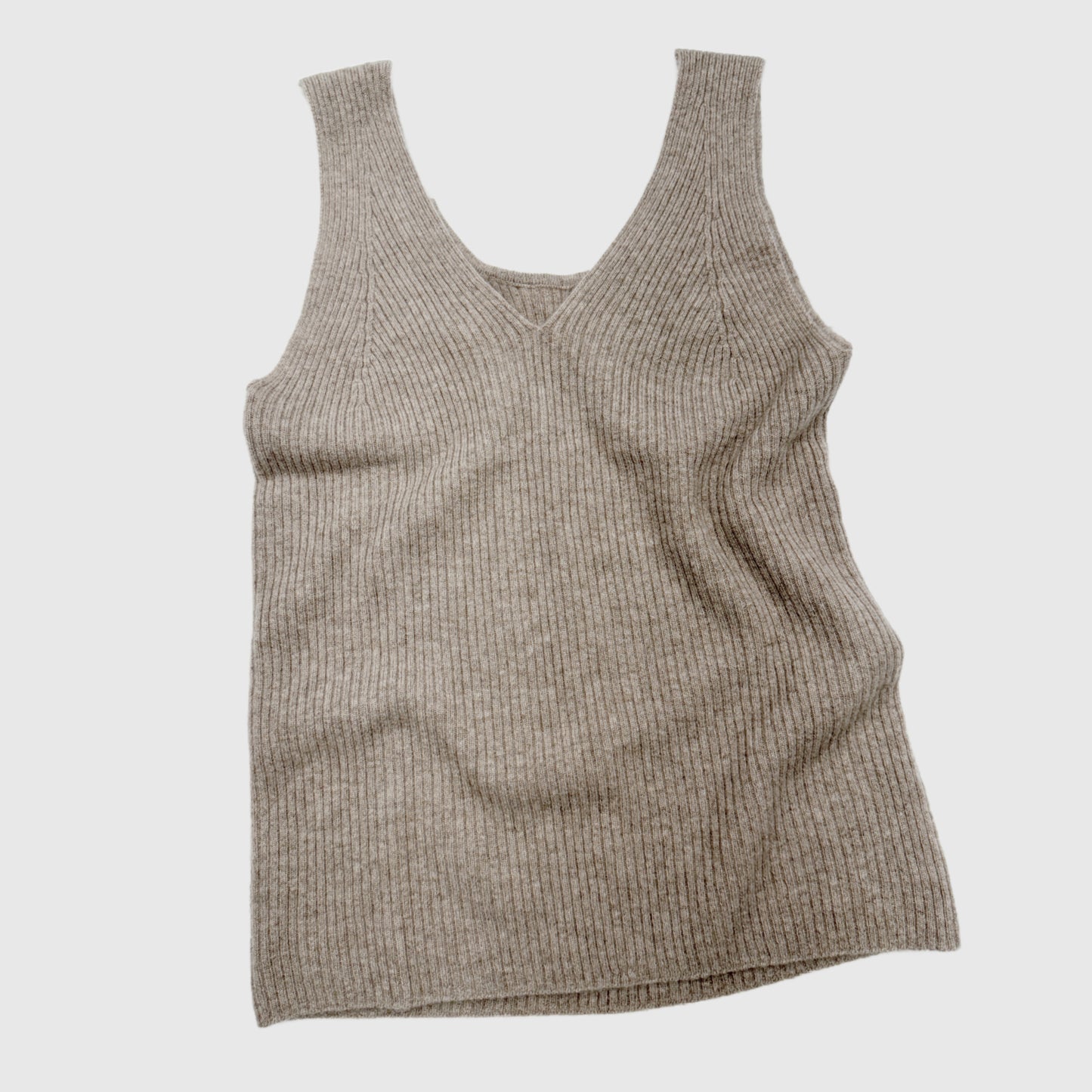 Pure Cashmere Sleeveless Top | Women’s cashmere knitwear