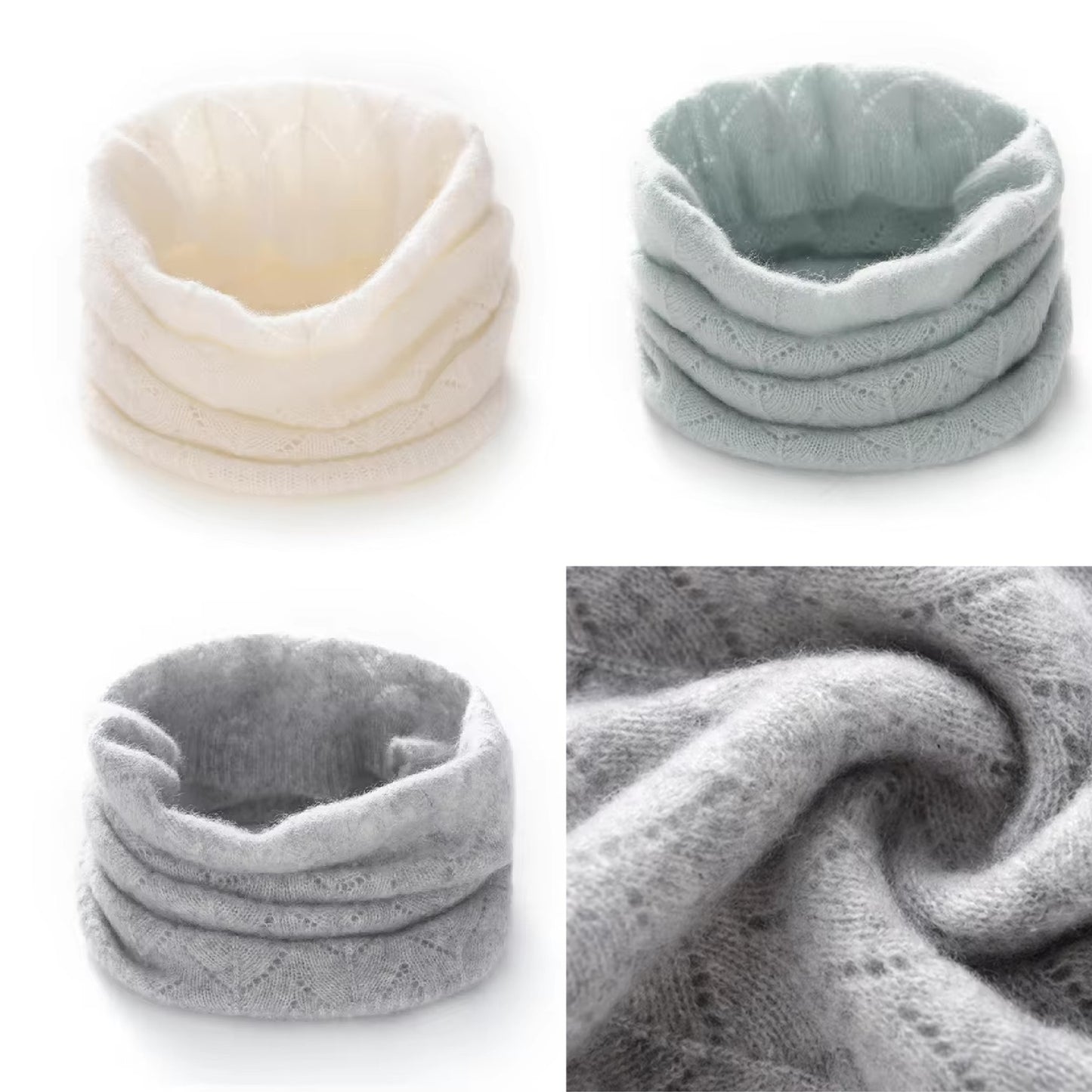 Cashmere knit neck warmer | 5 Colors | Cashmere winter accessories