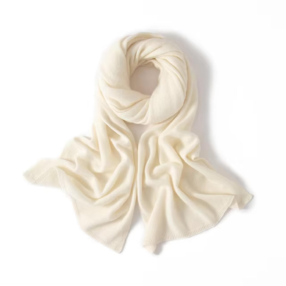 Cashmere wrap scarf Canada Shop 100 pure cashmere scarves Soft White