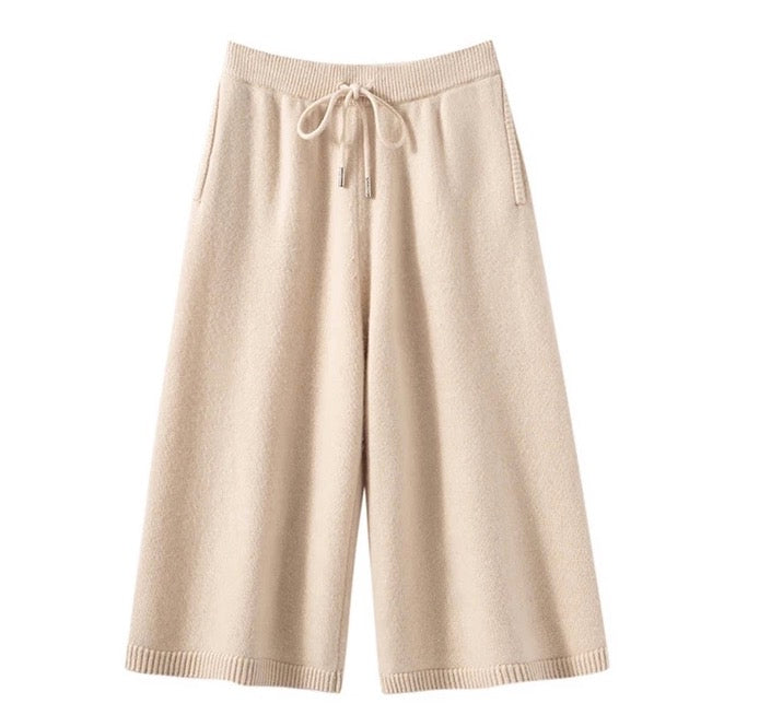 Long Cashmere Shorts | Women’s cashmere knitwear
