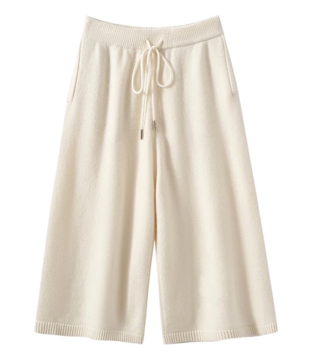Long Cashmere Shorts | Women’s cashmere knitwear