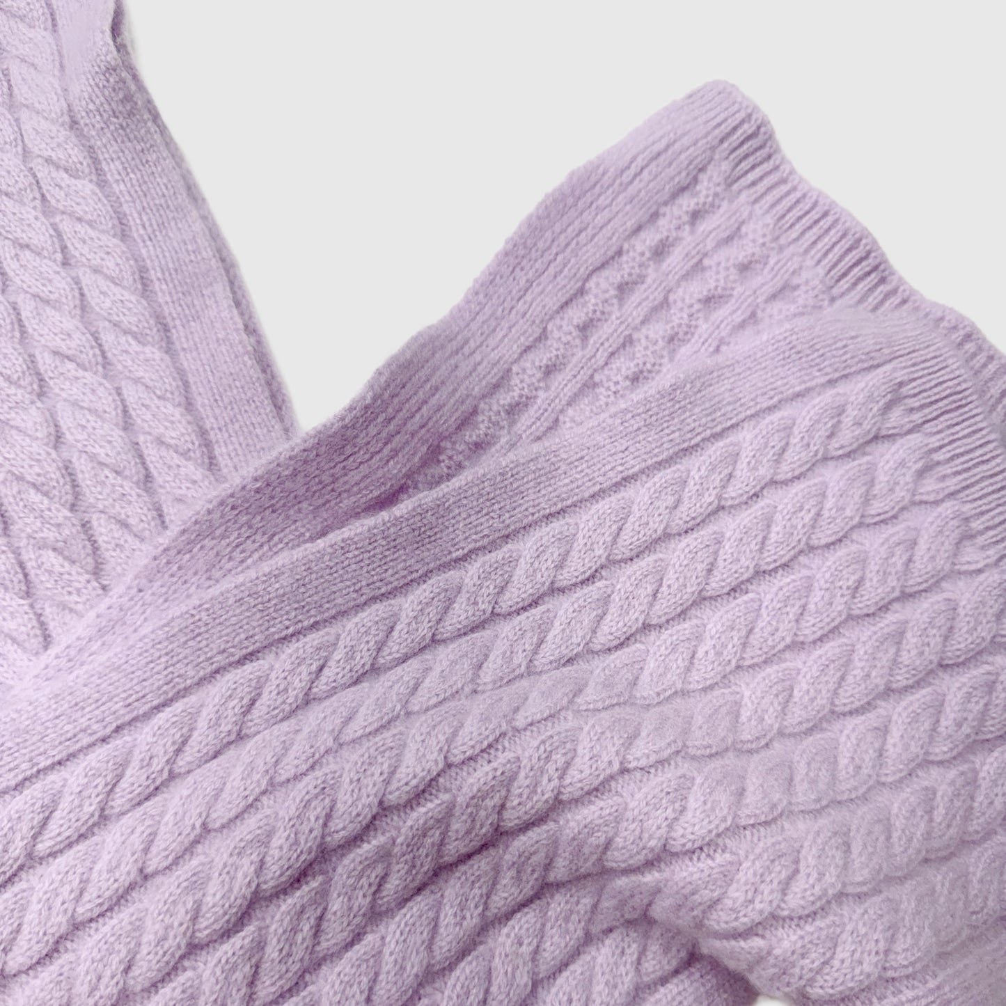 Cashmere cable knit skinny scarf | 5 Colors | Cashmere scarves and wraps by Econica