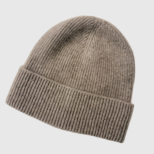 Natural Cashmere beanie | Handmade in Canada cashmere knit hat