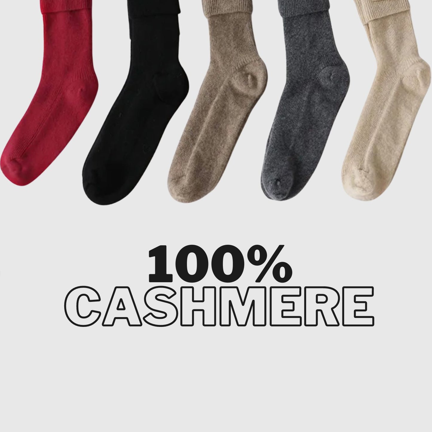 natural cashmere socks
