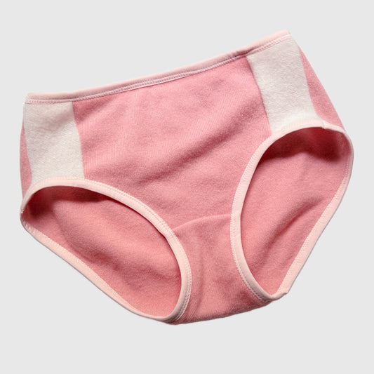 Pink Cashmere high rise underwear brief Large | Ready to ship