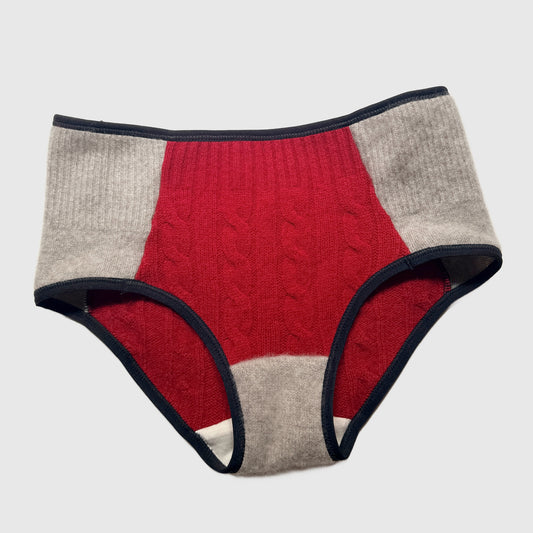 Full Coverage Cashmere underwear brief Large | Ready to ship