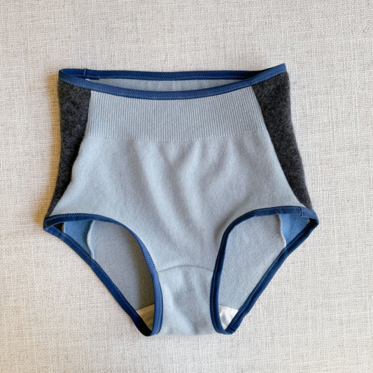 cashmere french brief, cashmere underwear for women
