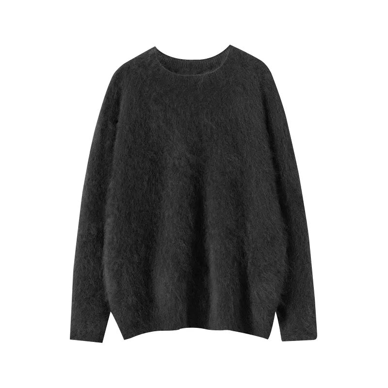 Brushed cashmere pullover top | 10 Colors