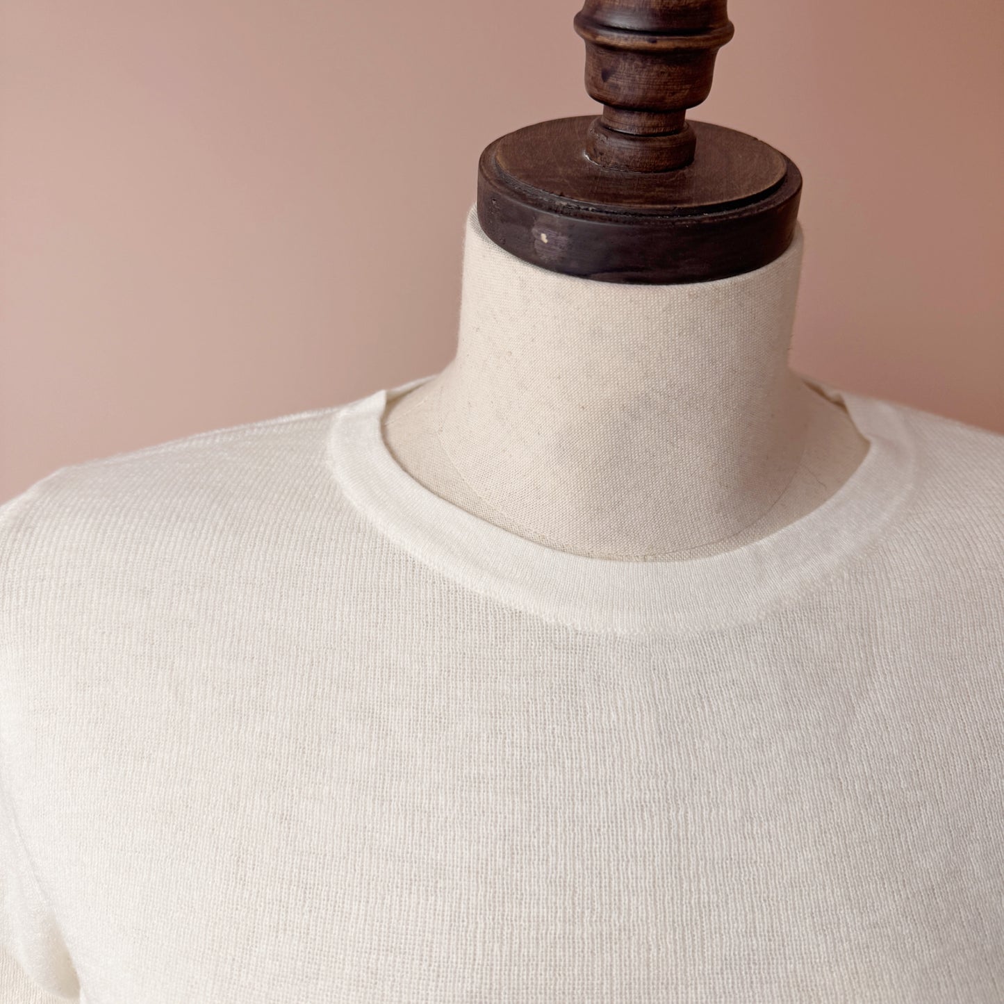 Light merino crew neck sweater top | 10 Colors | Merino wool knitwear