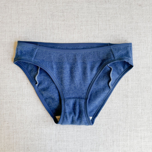 soft blue blue cashmere bikini brief 
