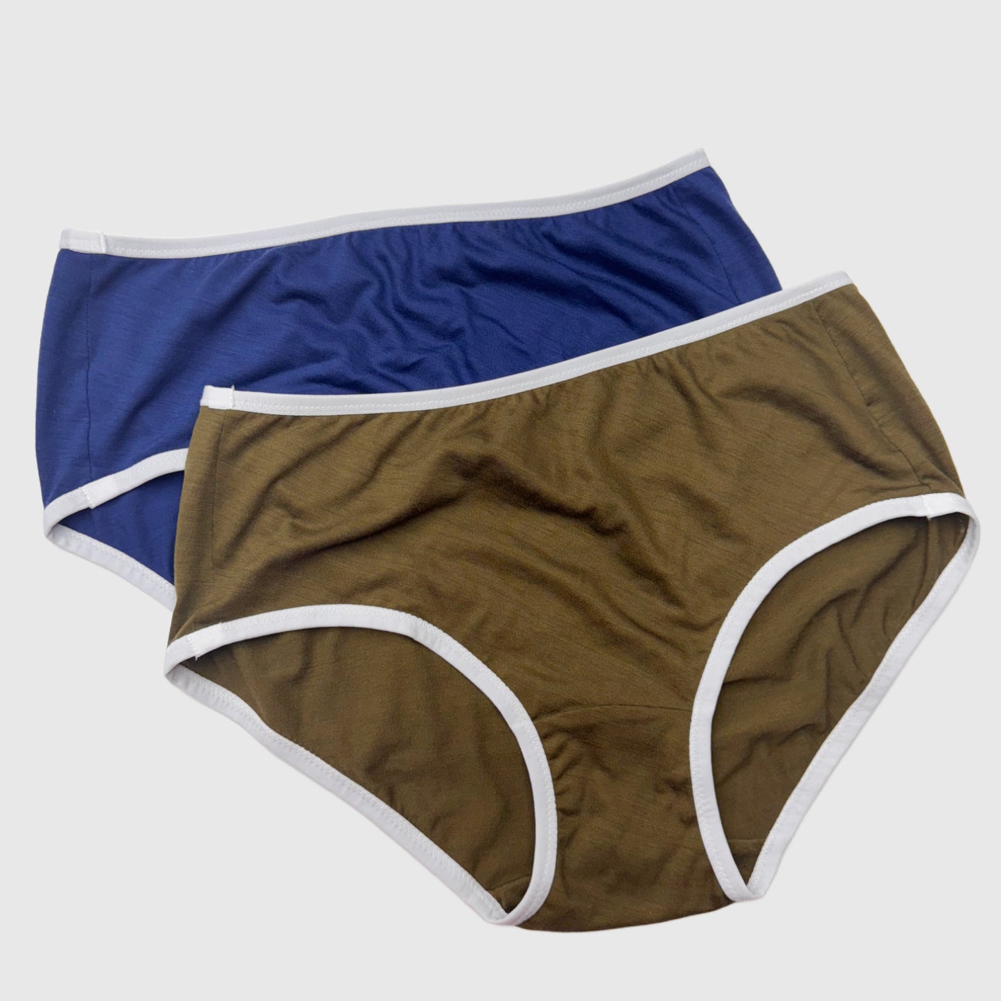 Set of 2 Full Coverage Merino Wool underwear Large | Ready-To-Ship