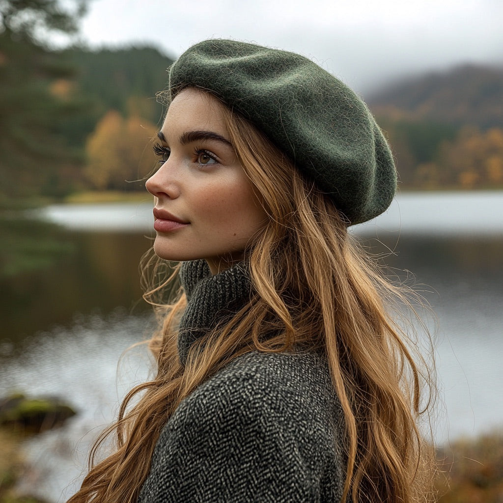 French Wool Beret | Merino Wool Hat | 20 + colors