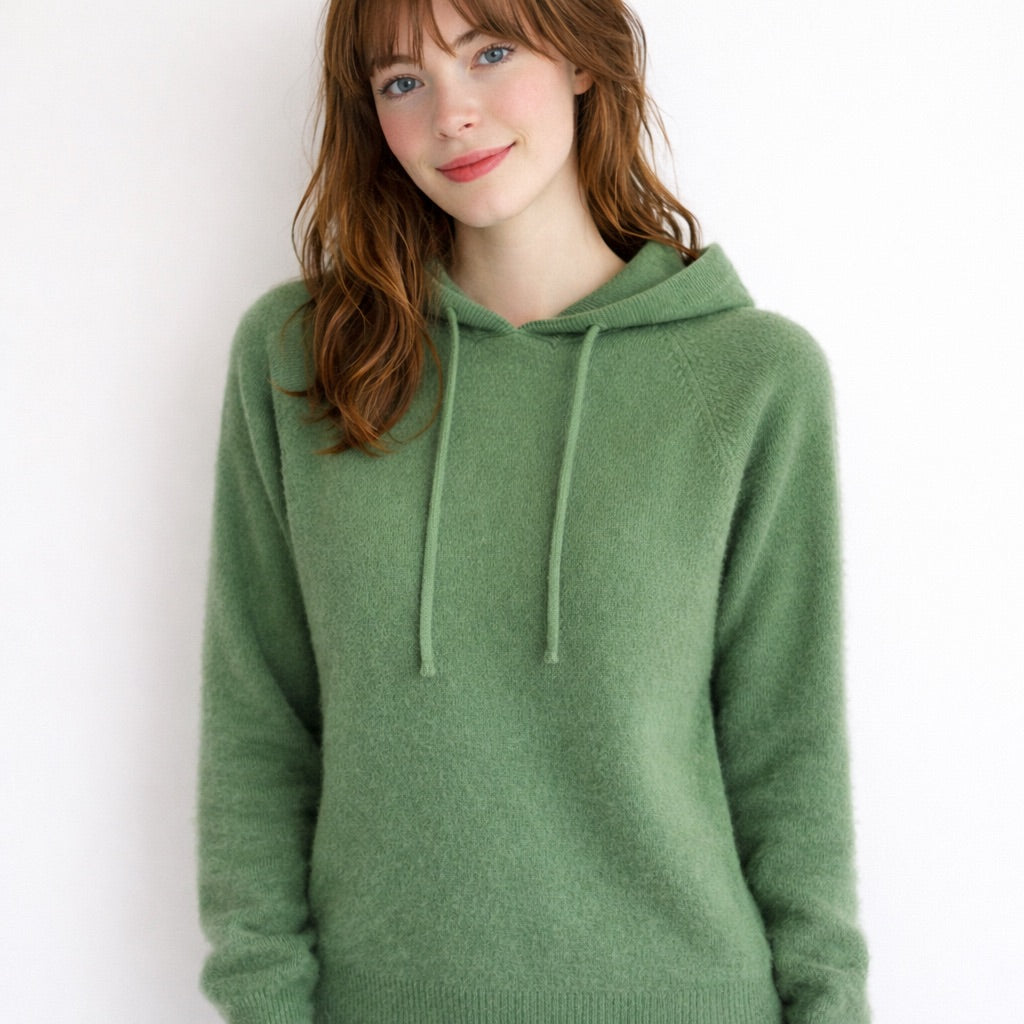 Cashmere Hoodie Sweater | 14 Colors