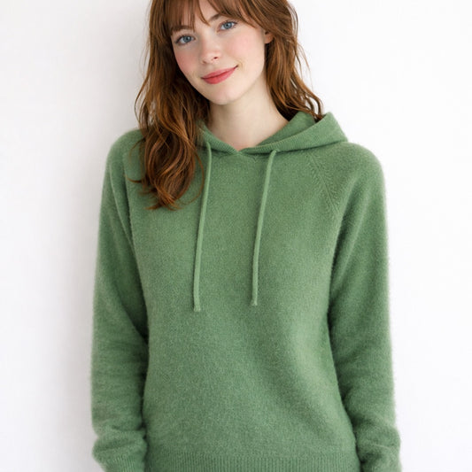 Cashmere Hoodie Sweater | 14 Colors