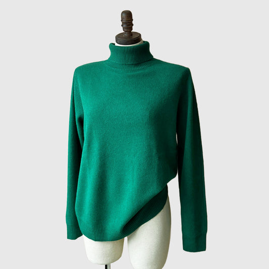 Merino wool turtleneck top | 14 Colors | Women’s wool knitwear