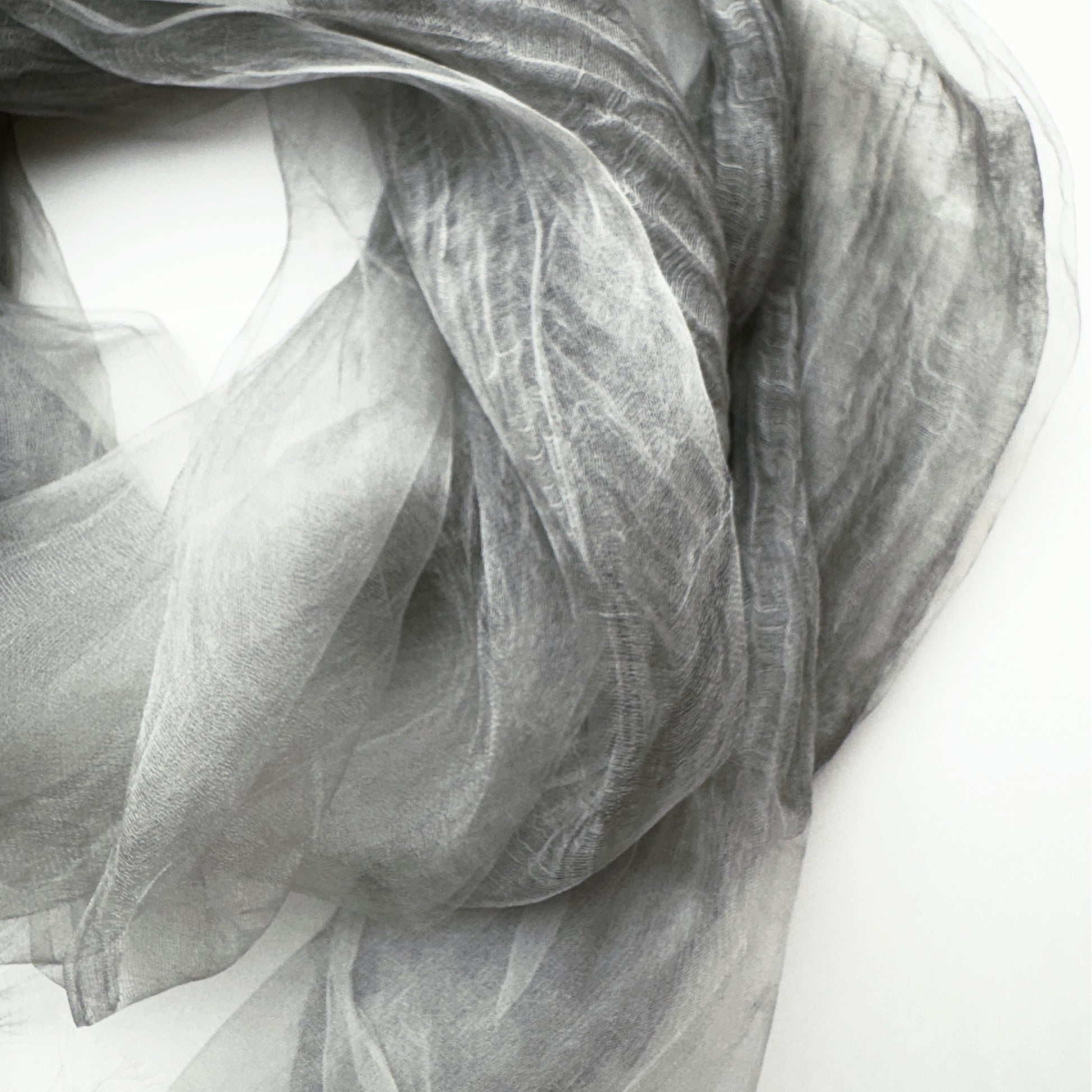 pure silk gauze scarf