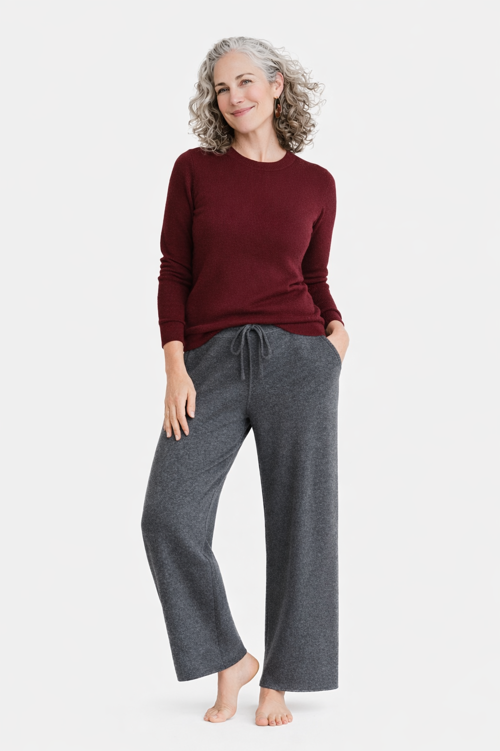 Classic Merino Wool Pants with Pockets | 6 Colors | Women’s knitwear