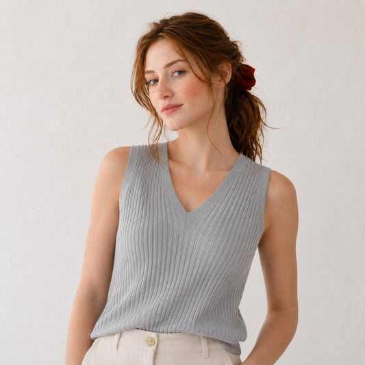 Summer silk blend top | 4 Colors | Women’s silk knitwear
