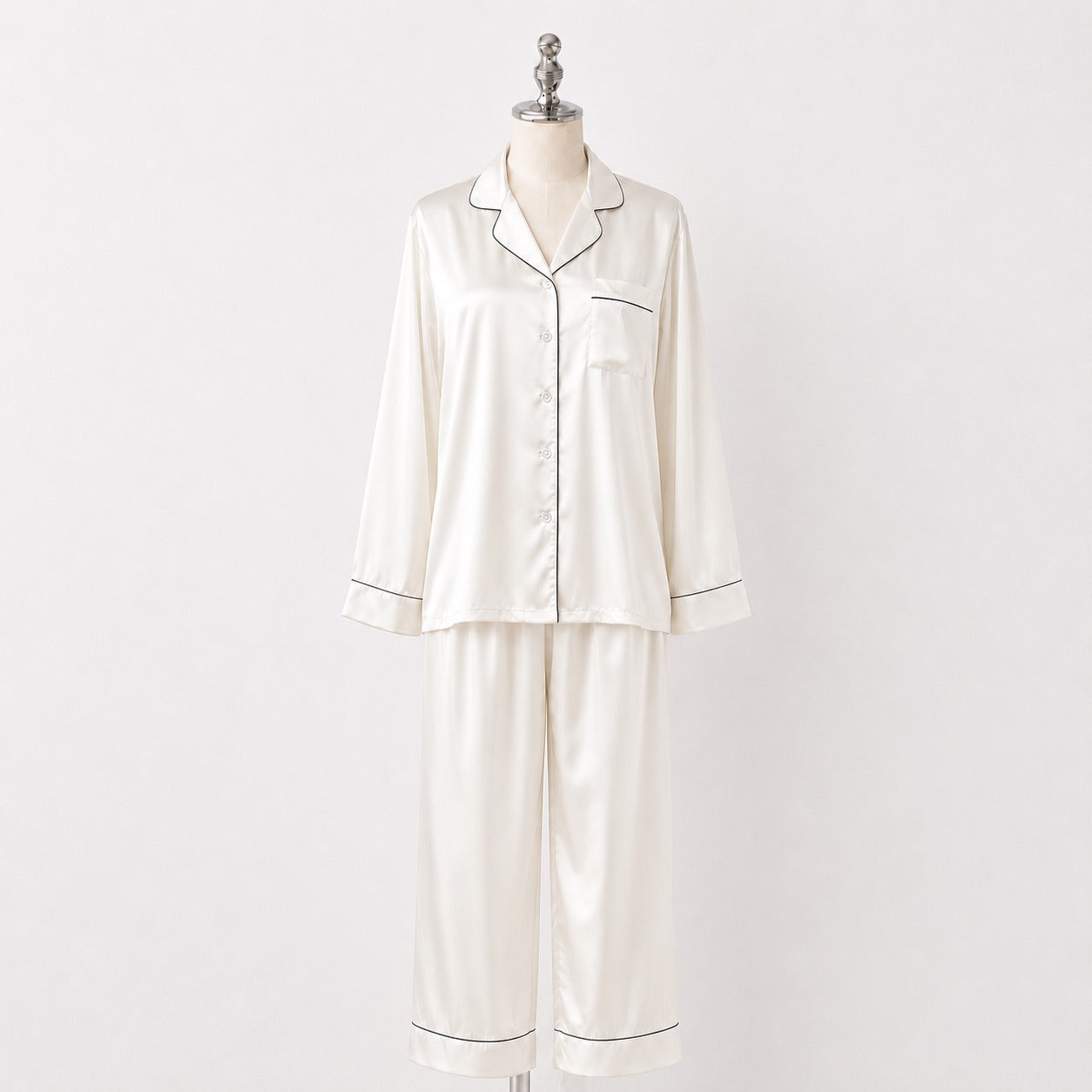 Natural Silk PJs Set | 10 Colors | 100% silk sleepwear
