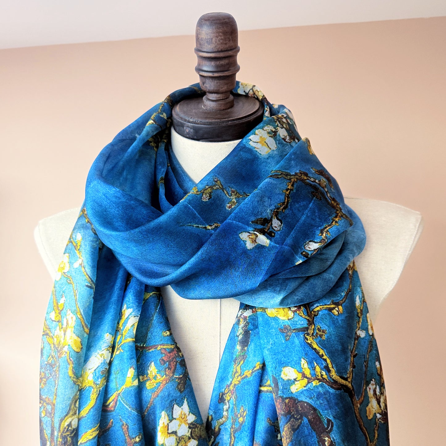 Long Silk Shawl Wrap