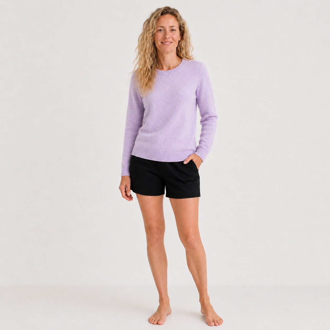 Merino Wool Crewneck Sweater | 16 Colors | Women’s knitwear