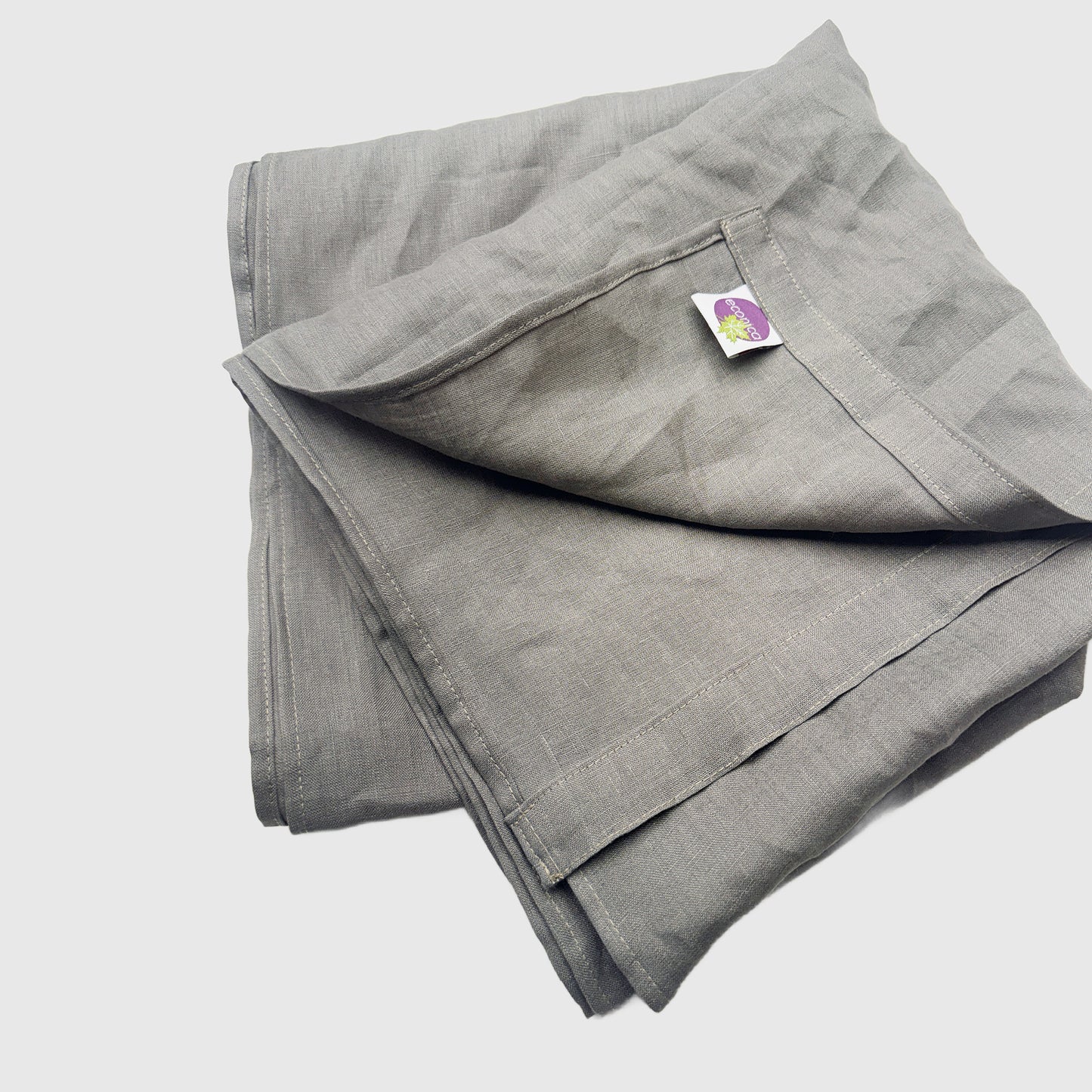 Oversized pure linen shawl | Handmade in Canada