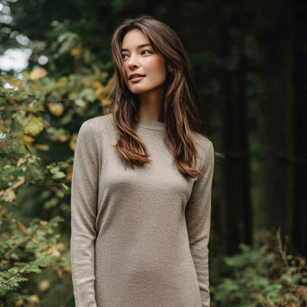 Cashmere Sweater Maxi Dress | 4 Colors | Cashmere knitwear by Econica