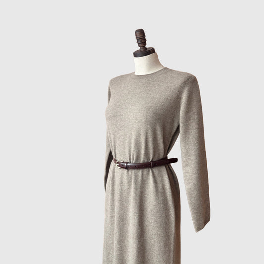 Cashmere Sweater Maxi Dress | 4 Colors | Cashmere knitwear by Econica